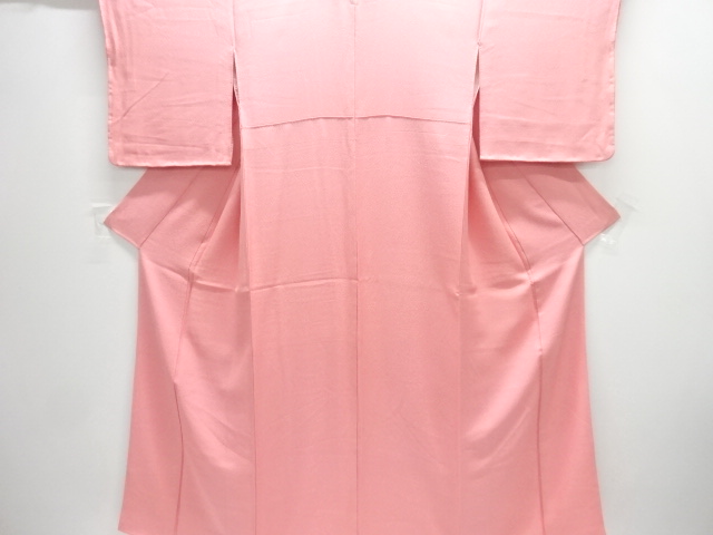 JAPANESE KIMONO / IROMUJI / WOVEN FLORAL PLANTS / ARTIST WORK